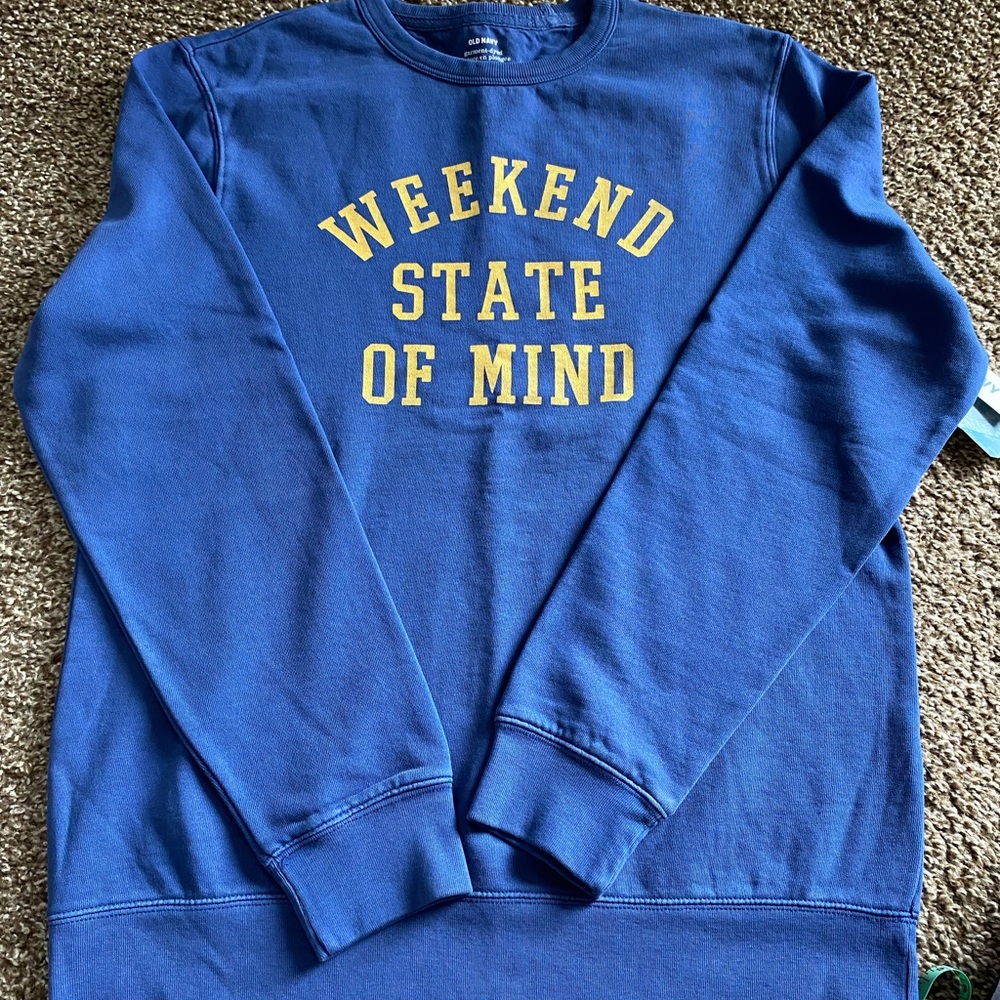Old Navy Crew Neck Sweatshirt - M